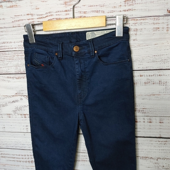 DIESEL Skinzee High Waist skinny jeans size 25 - Picture 3 of 15